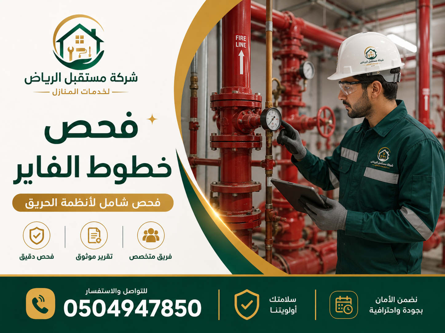 فحص خطوط الفاير