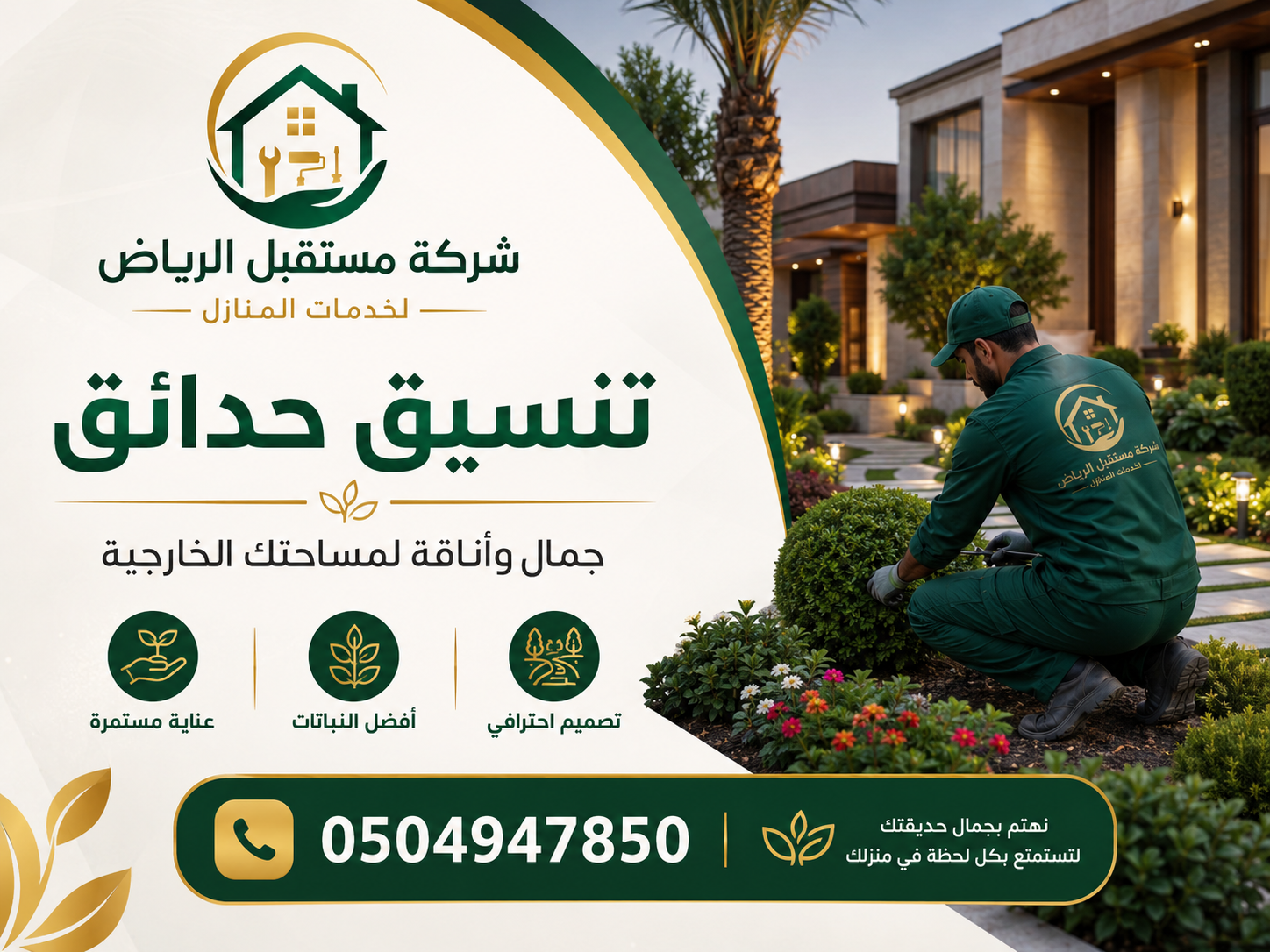 تنسيق حدائق
