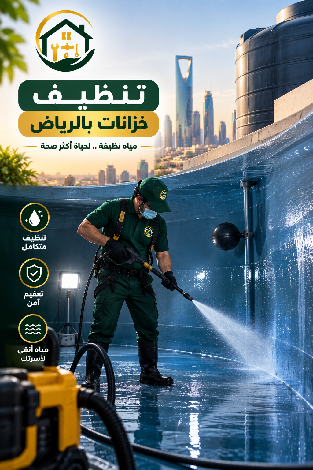 تنظيف خزانات بالرياض