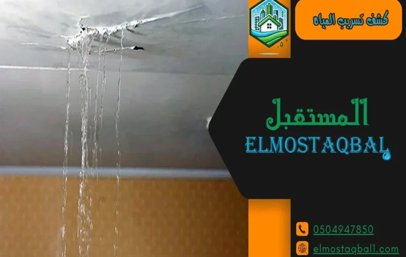 تسريب المياه من سقف الحمام